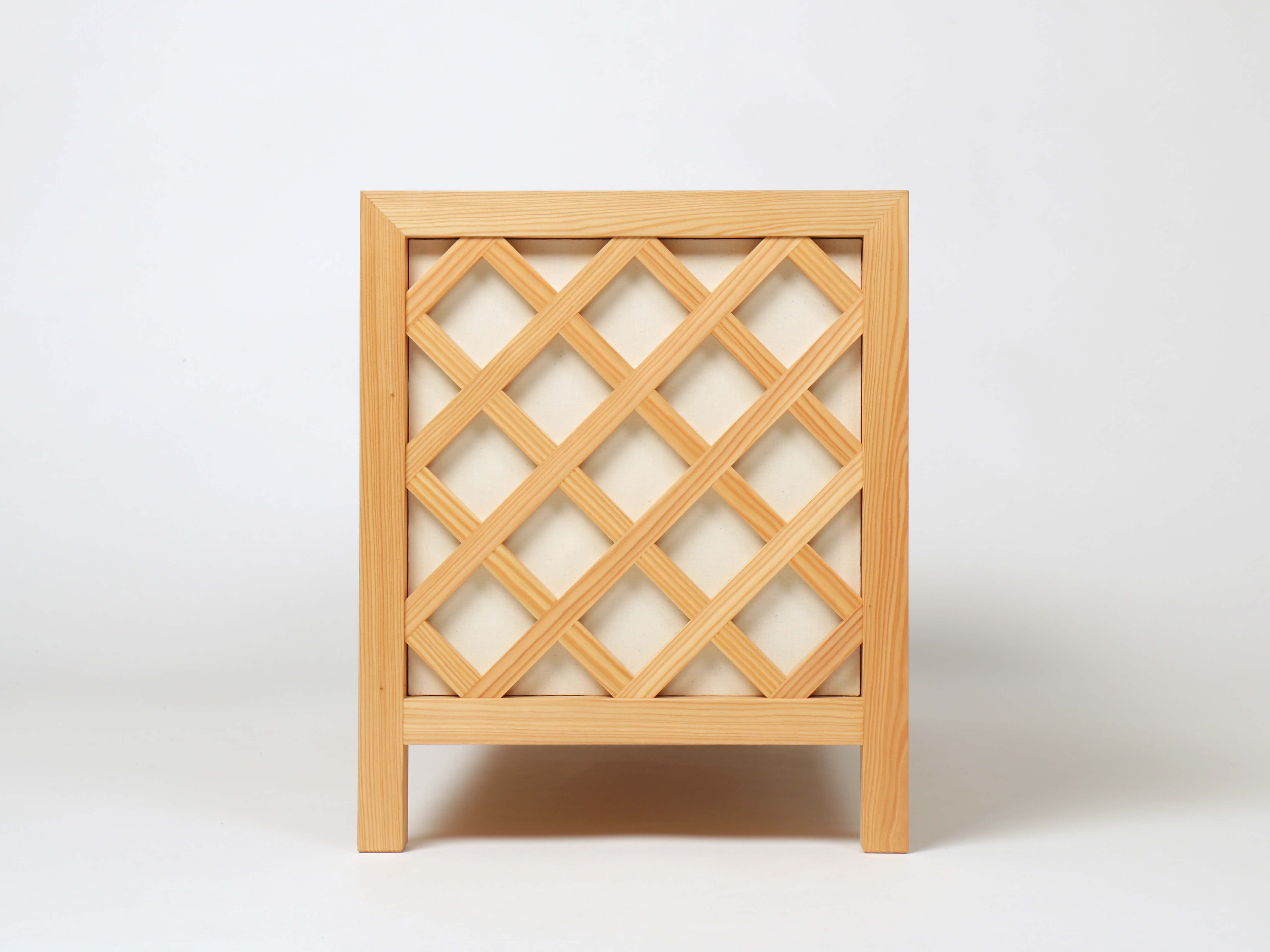 Wäschetruhe - Seitenansicht